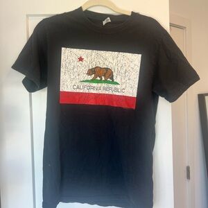 Black 100% cotton tshirt